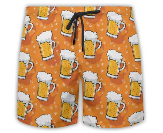 Bañador birra naranja